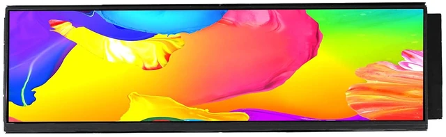 Main image of 12.6 Inch IPS LCD Screen Monitor 1920x515 Display with Cable Kit,Fit for DIY Y60 PC Case CPU GPU Secondary Monitor Panel