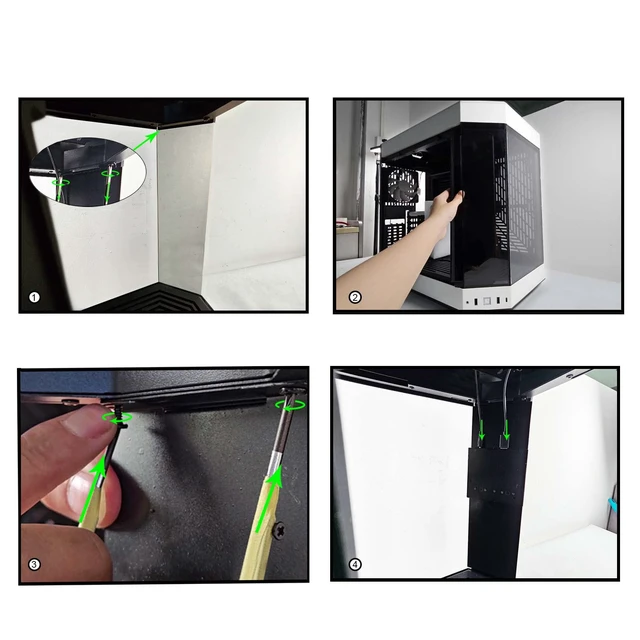 Alt view image 4 of 6 - 12.6 Inch IPS LCD Screen Monitor 1920x515 Display with Cable Kit,Fit for DIY Y60 PC Case CPU GPU Secondary Monitor Panel