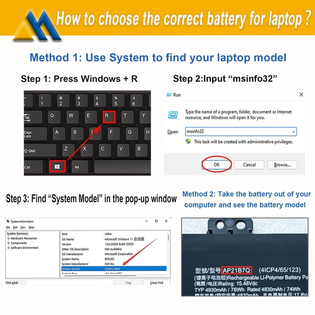 Alt view image 6 of 7 - AP21B7Q Laptop Battery Compatible with Acer Predator Triton 300 SE PT314-51S (2022) Swift Edge SFX16-61G Swift X SFX14-71G Series QKT.00407.014 15.48V 4930mAh 76Wh