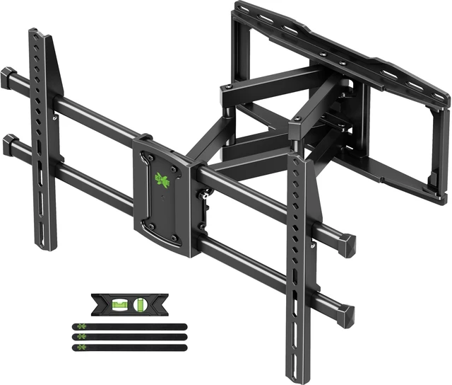 Main image of Full Motion TV Wall Mount for 42-97 Inch TVs up to 150lbs, Swivel and Tilt Wall Mount TV Barcket with Extension, Max VESA 600x400mm & 16" Wood StudsFit Most 75 85 86 90 95 inch TVs