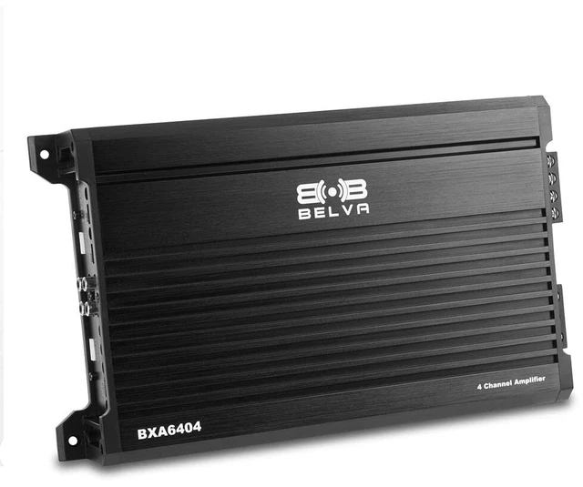 Main image of BXA6404 640W Peak BX-Series 2-Ohm Stable Class-A/B 4-Channel Car Audio MOSFET Amplifier