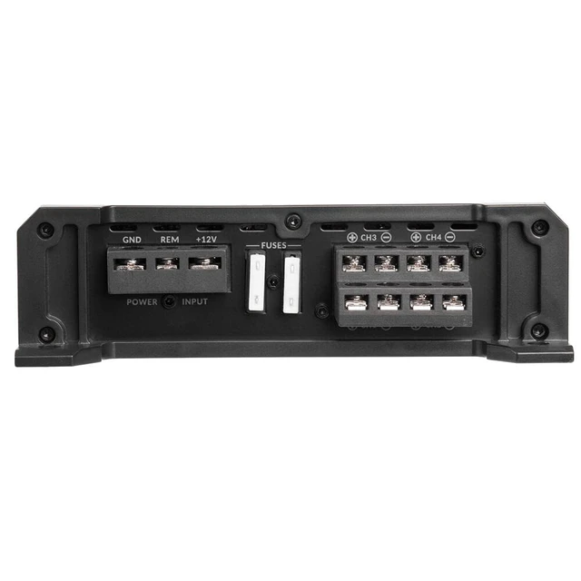 Alt view image 6 of 6 - BXA6404 640W Peak BX-Series 2-Ohm Stable Class-A/B 4-Channel Car Audio MOSFET Amplifier