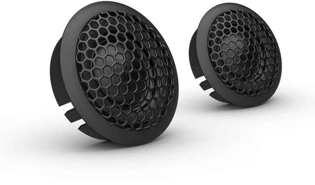 Main image of Altitude Series 1" Tweeters Car Speaker Set (Pair), 50W RMS, 4 Ohms, Easy Installation, Low Profile Shallow Mount, Crossover Included, Compact Component Speakers for Car Audio System