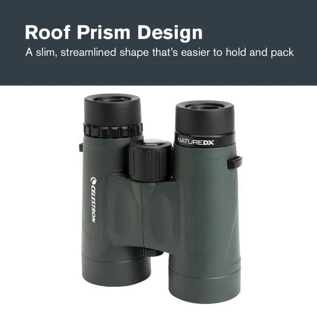 Alt view image 7 of 7 - Nature DX 8x42 Binoculars Ideal for Birding and Outdoors 42mm Objective Lenses Wide 7.4° Field of View BaK-4 Prisms Fully Multi-Coated Waterproof and Fogproof
