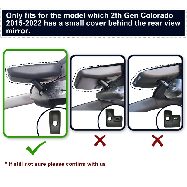 Alt view image 2 of 7 - 4K Dash Cam Custom fit for Chevy Colorado 2015-2022 Select Base WT LT Z71 ZR2(Model A), Integrated OEM Look, UHD 2160P Video, GPS, Free App & WiFi, 64GB Card