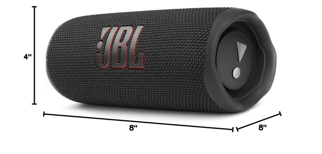 Alt view image 7 of 7 - Flip 6 (Black) + Bundle with divvi! Protective Hardshell Case