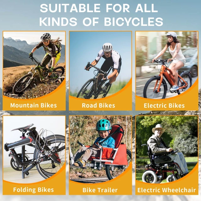 Alt view image 7 of 7 - Bicycle Rear View Camera with Dust Cover, 4.3'' HD 1080P Monitor with Auto Dim, 8000mah Rechargeable Battery, 3Mins Installation Bike Camera for Mountain, Ebike,Road Bike