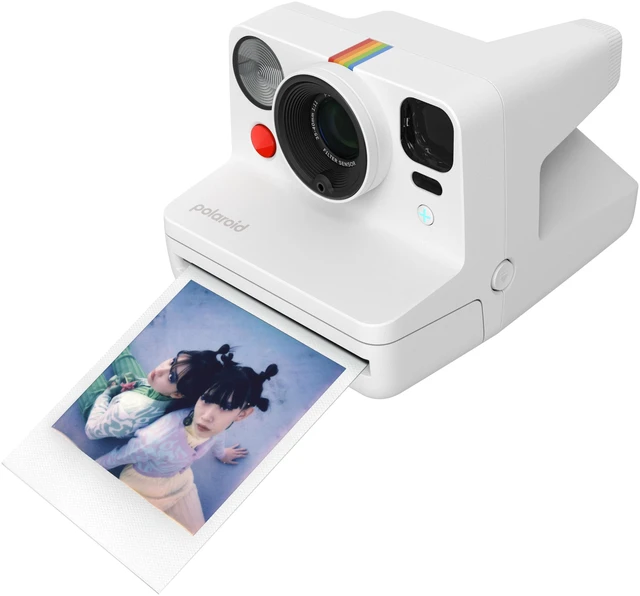 Alt view image 2 of 7 - Now+ 3rd Generation I-Type Instant Film Camera - Bluetooth Connected App Controlled - White - Camera Only No Film (9161)