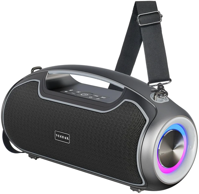 Main image of Upgrade Portable Bluetooth Speakers Wireless, 200W PEAK Loud Outdoor Speaker with Deep Bass, IP65 Waterproof, BT5.4, USB-C, RGB Lights, for Party, Camping, Beach, Large Workshop, Garage, 24H Playtime