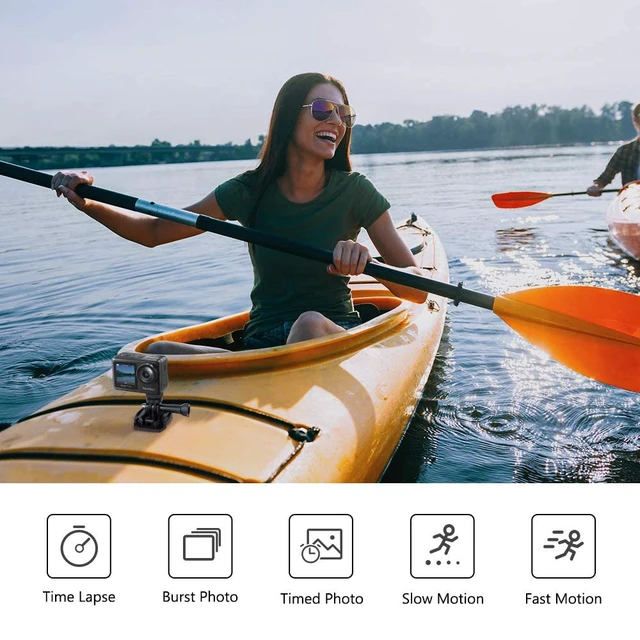 Alt view image 7 of 7 - Brave 7 LE 4K30FPS 20MP WiFi Action Camera with Touch Screen EIS 2.0 Zoom Remote Control 131 Feet Underwater Camera with 2X 1350mAh Batteries Support External Microphone Vlog Camera