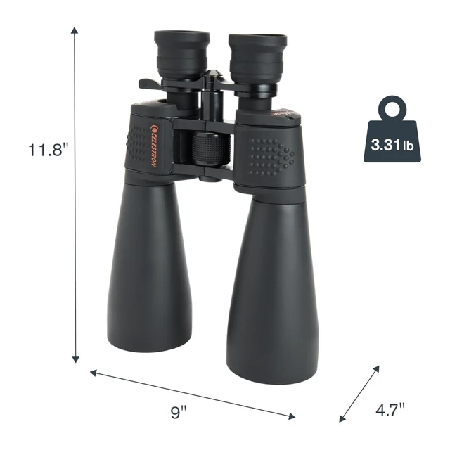 Alt view image 7 of 7 - SkyMaster 15-35x70 Zoom Binoculars Powerful Long-Range Binoculars for Astronomy & Outdoor Use High Magnification up to 35x Includes Tripod Adapter & Case