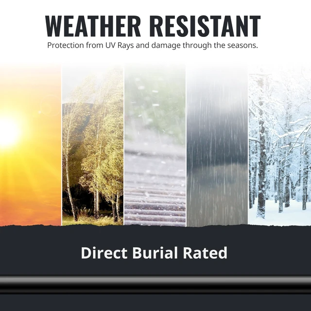Alt view image 4 of 7 - Cables Direct Online Speaker Wire 16 Gauge, 500 ft for Outdoor and Indoor Use, 16/2 CCA (Copper Clad Aluminum) Stranded Bulk Audio Cable, In Ground Direct Burial Waterproof and UV Resistant