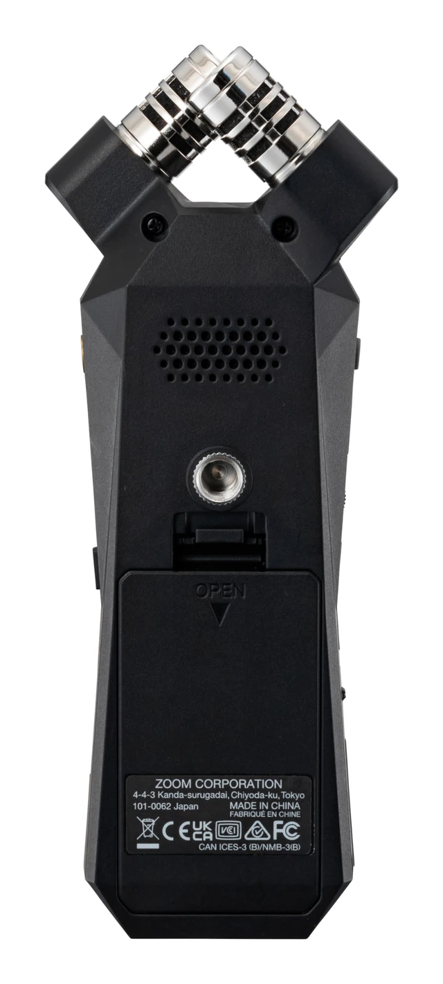 Alt view image 7 of 7 - H1 Essential Handheld Recorder for Musicians, Podcasters & Filmmakers with Stereo Microphones, 32-Bit Float, USB Microphone Mode