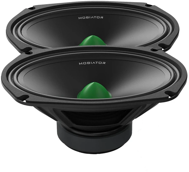 Main image of Audio Midrange Loudspeakers MB-M694 6×9 1000W Max, 4 Ohms High Efficiency Car Audio Door Speakers for Car or Truck Stereo Sound System-Black (2 Speakers) (MB-M694)
