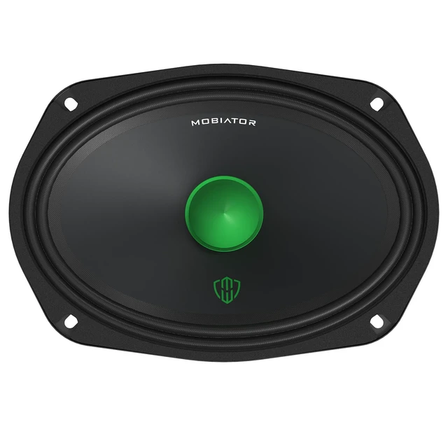 Alt view image 3 of 7 - Audio Midrange Loudspeakers MB-M694 6×9 1000W Max, 4 Ohms High Efficiency Car Audio Door Speakers for Car or Truck Stereo Sound System-Black (2 Speakers) (MB-M694)