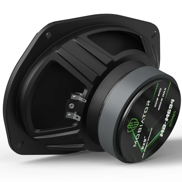 Alt view image 5 of 7 - Audio Midrange Loudspeakers MB-M694 6×9 1000W Max, 4 Ohms High Efficiency Car Audio Door Speakers for Car or Truck Stereo Sound System-Black (2 Speakers) (MB-M694)