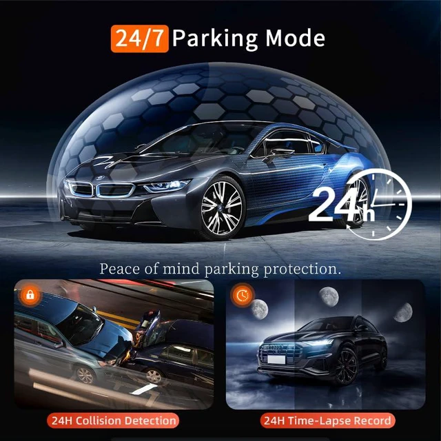 Alt view image 6 of 7 - 4K Mercedes-Benz Dash Cam for 2020-2026 GLE/GLS(with Vent Hole),OEM-Style Dash Camera,No Visible Wires,HDR,WiFi & App,Plug and Play,64GB Card