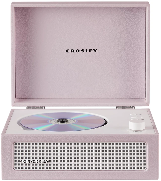 Main image of CR3517A-AM Voyager Cd Player, Amythest CD Player, Bluetooth In / Out, Built-in Full-Range Stereo Speakers, Portable Design with Magnetic Lid Closure