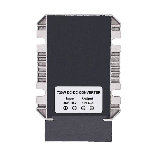 Alt view image 3 of 7 - 36V/48V to 12V 60A 720W Step-Down Transformer DC to DC Buck Converter DIY Power Supply
