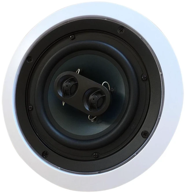 Main image of 652S2C in-Wall in-Ceiling Speaker with Pivoting Tweeter (2 Channel Stereo 6.5 Inch in-Ceiling) 9.4 inch Overall Size