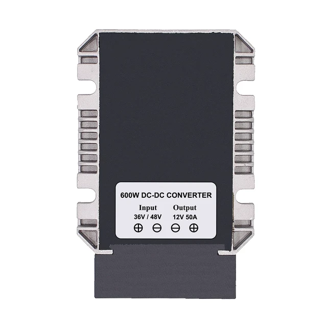Alt view image 3 of 7 - 36V / 48V to 12V 50A 600W Step-Down Transformer DC to DC Buck Converter DIY Power Supply