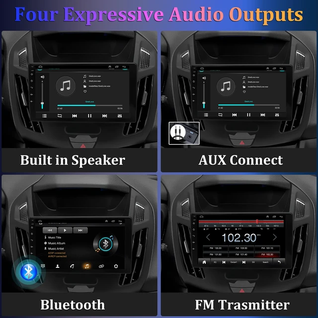 Alt view image 5 of 7 - 9 inch Car Stereo Radio for Dodge Ram 1500 2500 3500 2003 2004 2005, Android 13 Touchscreen Car Radio Stereo with CarPlay Android Auto, Support GPS Navi Bluetooth SWC WiFi FM DSP Backup Camera Mic