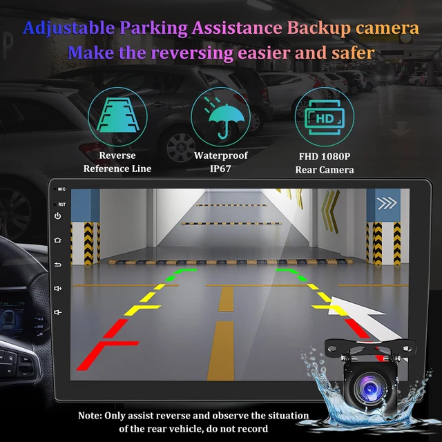 Alt view image 4 of 7 - 9 inch Car Stereo Radio for Dodge Ram 1500 2500 3500 2003 2004 2005, Android 13 Touchscreen Car Radio Stereo with CarPlay Android Auto, Support GPS Navi Bluetooth SWC WiFi FM DSP Backup Camera Mic