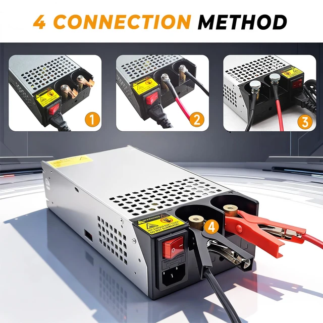 Alt view image 4 of 7 - New Version AC to DC 48V 31A 1500W Power Supply,120V to 48V Converter/110V to 48V Converter for 48v RV, Pump, LED Strip, LCD Monitor (DC48V-31A-1500W)