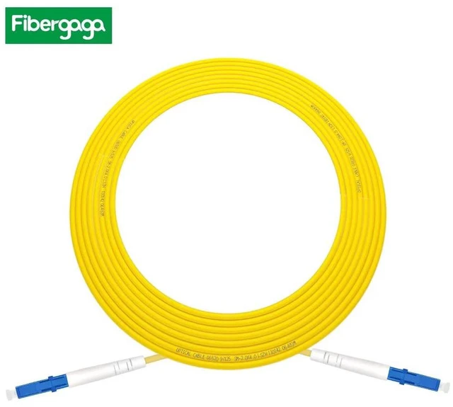 Alt view image 5 of 6 - 75M(246ft) OS2 LC to LC Fiber Patch Cable Single Mode, Simplex, Length Option: 0.5M(1.6ft)-100m(328ft) 9/125µm 2.0mm Diameter Fiber Optic Cable Cord LSZH, OS1/OS2 Compatible