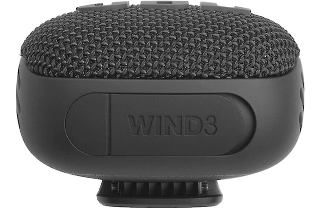 Alt view image 2 of 6 - Wind 3 Portable Bluetooth Speaker and FM Tuner Radio for Bike Handlebars