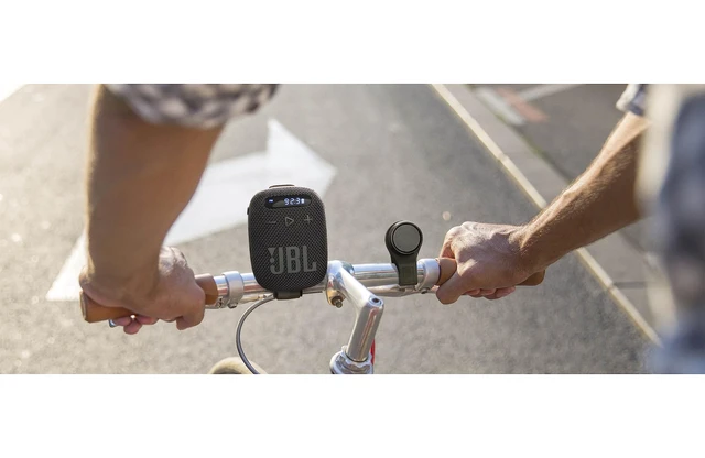 Alt view image 5 of 6 - Wind 3 Portable Bluetooth Speaker and FM Tuner Radio for Bike Handlebars