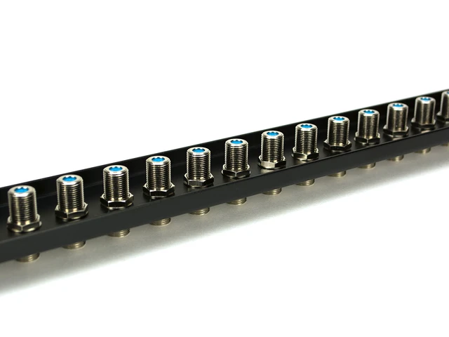 Alt view image 2 of 3 - Networx Coaxial Patch Panels (16 Port, F-Connector 3ghz)