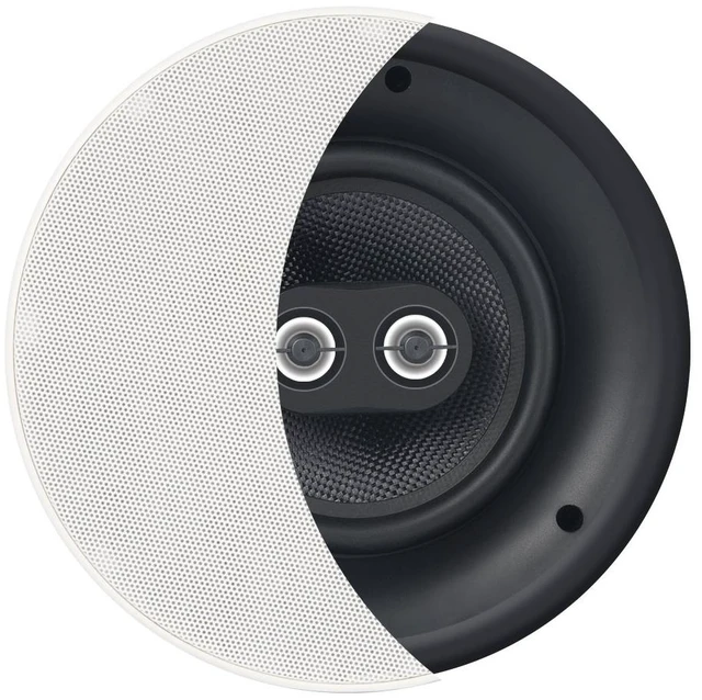 Main image of 6.5 Trimless in-Ceiling Speaker - DVC Dual Dome Tweeters - ACE640TT
