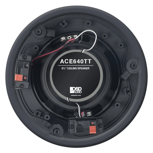 Alt view image 2 of 5 - 6.5 Trimless in-Ceiling Speaker - DVC Dual Dome Tweeters - ACE640TT