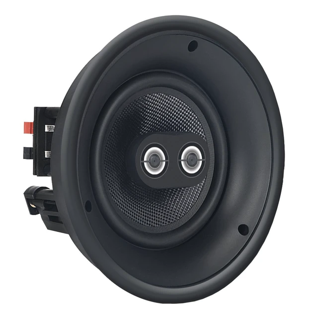 Alt view image 3 of 5 - 6.5 Trimless in-Ceiling Speaker - DVC Dual Dome Tweeters - ACE640TT