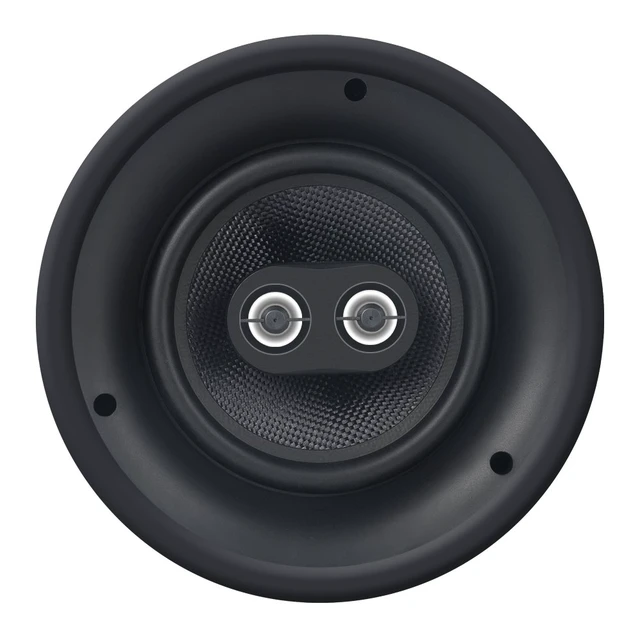 Alt view image 4 of 5 - 6.5 Trimless in-Ceiling Speaker - DVC Dual Dome Tweeters - ACE640TT