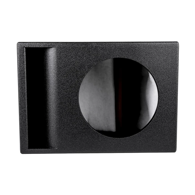 Alt view image 3 of 4 - AR1X10V Single 10" Universal Fit Armor Coated Ported Subwoofer Box with Kerf Port