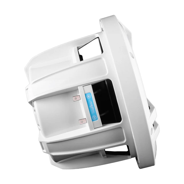 Alt view image 3 of 4 - SKM8WD2 8" 500W Max Power Dual 2 Ohm Marine Subwoofer (White)