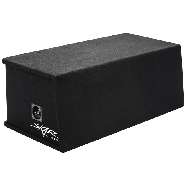 Alt view image 4 of 7 - SK2X12V Dual 12" Universal Fit Ported Subwoofer Enclosure