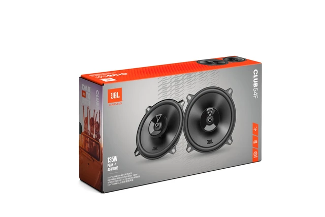 Alt view image 5 of 5 - Club 54F - 5-1/4" (130mm) Two-Way Car Speaker, 45W RMS, 135W Peak, Sensitivity (@ 2.83V): 91dB, Frequency Response: 75Hz 20kHz, Nominal Impedance: 3.0 ohms