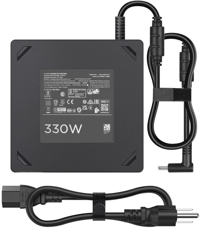 Main image of 330W Laptop Charger Compatible with HP OMEN 17 Gaming Laptop OMEN 17 17-ck1000 17-ck2000 M34603-001 ADP-330BB TPN-DA60 M34531-003 19.5V/16.92A AC Adapter