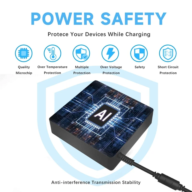 Alt view image 5 of 7 - 330W Laptop Charger Compatible with HP OMEN 17 Gaming Laptop OMEN 17 17-ck1000 17-ck2000 M34603-001 ADP-330BB TPN-DA60 M34531-003 19.5V/16.92A AC Adapter
