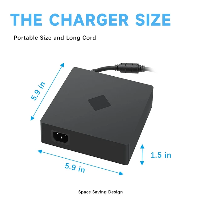 Alt view image 6 of 7 - 330W Laptop Charger Compatible with HP OMEN 17 Gaming Laptop OMEN 17 17-ck1000 17-ck2000 M34603-001 ADP-330BB TPN-DA60 M34531-003 19.5V/16.92A AC Adapter