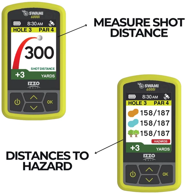 Alt view image 4 of 4 - Swami Golf GPS Rangefinder - Color Display & Scorekeeper
