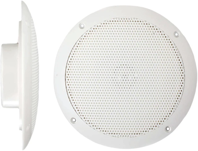 Main image of ECO50-4W Waterproof Marine Speakers - RV, Camper, Boat, Wall and Floor Outdoor Speakers