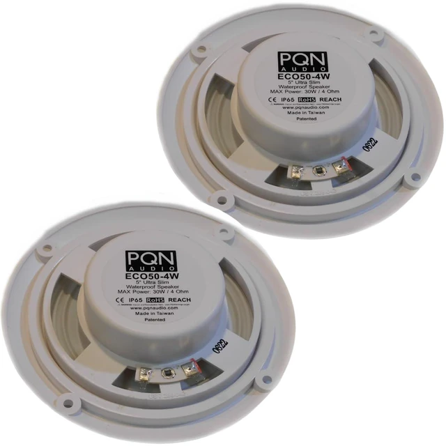 Alt view image 7 of 7 - ECO50-4W Waterproof Marine Speakers - RV, Camper, Boat, Wall and Floor Outdoor Speakers