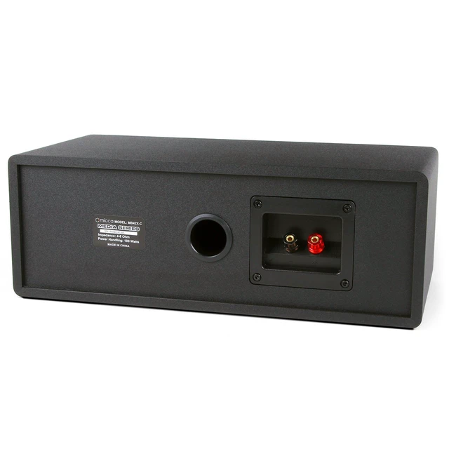 Alt view image 4 of 4 - MB42X-C Advanced Center Channel Speaker for Home Theater, Surround Sound, Passive, 2-Way (Black, Each)