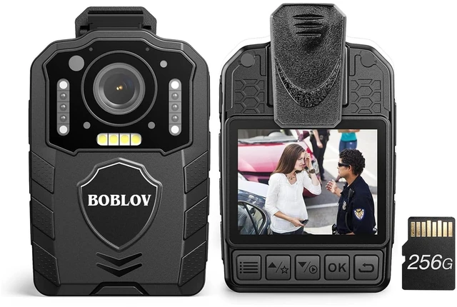 Main image of KJ25 1080P Body Cam, 3000mAh with 10-13Hrs Recording, Affordable Body Camera with Night Vision, for Hiking, Delivery, Law Enforcement, and Pet Walking(256GB)