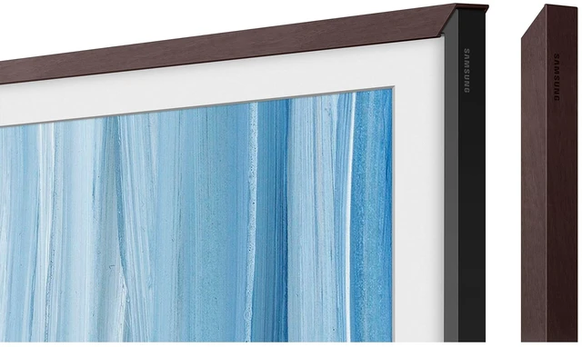 Main image of 55" The Frame Customizable Bezel (2026 Model), Magnetic, Easy Installation, VG-SCFH55BWBZA, Modern Brown