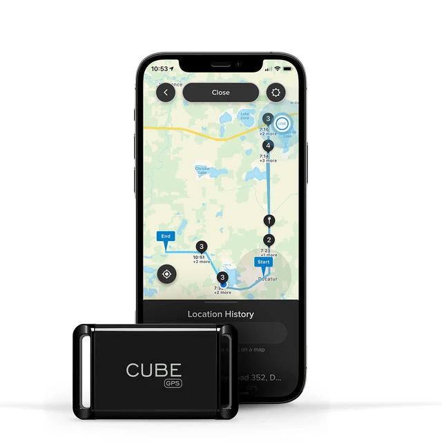 Alt view image 3 of 6 - GPS Tracker for Vehicles GPS Tracker Device for Car, Trucks, Pets - Real Time Tracking, SOS Pings, Geo-Fencing Rechargeable Battery Up-to 60 Days with Hardwire Charger - Requires Subscription